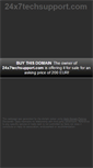Mobile Screenshot of 24x7techsupport.com