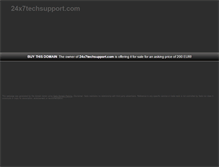 Tablet Screenshot of 24x7techsupport.com